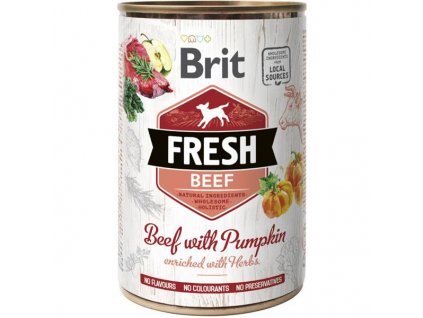 Brit Fresh Konz. Rindfleisch mit Kürbis 400 g