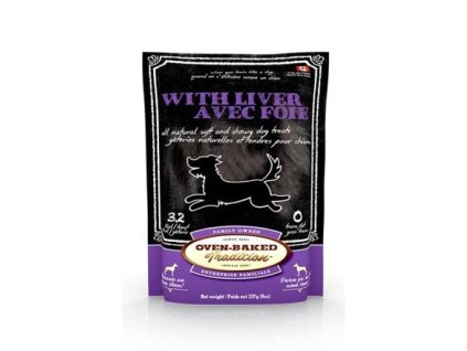 OBT All Natural miękka i ciągnąca się WĄTRÓBKA 227 g, niskokaloryczny przysmak z wątróbką