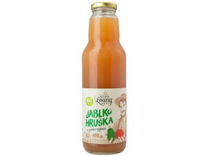 Bio mošt Jablko-Hruška Moštárna Louny 750 ml