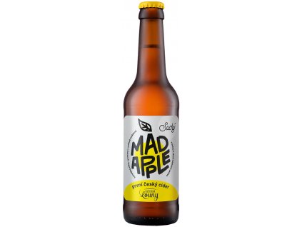 Cider suchý 6 % Mad Apple cider 330 ml
