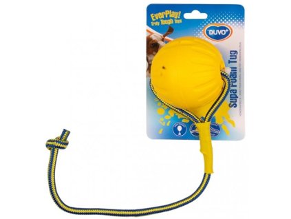 Foam toy. Ball with string 7cm Duvo+
