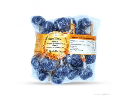 Blauer Blumenlutscher 10g x 20 Stück CRICKET