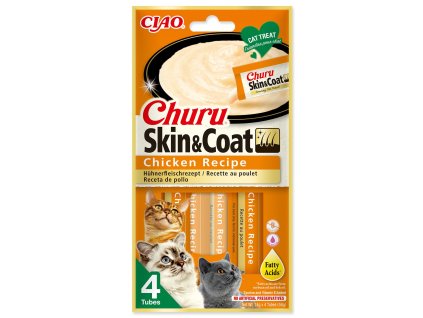 Przysmak Churu Skin & Coat Chicken 4x14g