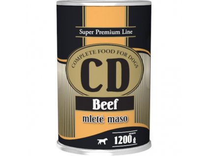 DELIKAN Konzerva pro psy beef 1200g