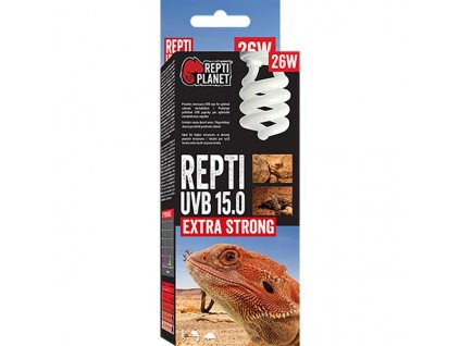 Bec pentru terariu UVB 15.0, 26W Repti Planet