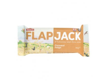 Flapjack oat gluten-free caramel 80g WHOLEBAKE