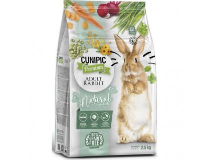 Cunipic Premium Rabbit Adult - dospělý králík 2,5 kg