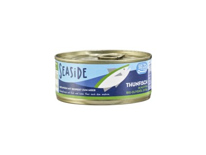 SeaSide Tuňák v BIO olivovém oleji 160 g