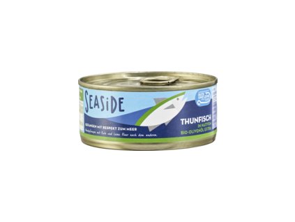 SeaSide Tuňák v BIO olivovém oleji 160g