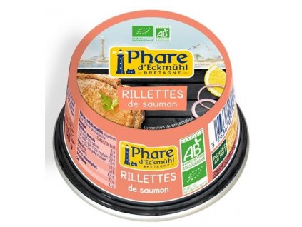 Phare d'Eckmühl Salmon pate 120 g organic