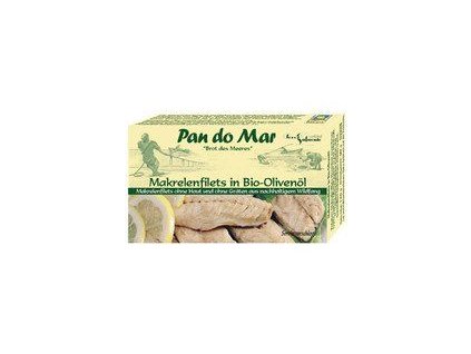 Pan do Mar Makrely v BIO olivovém oleji 120g msc