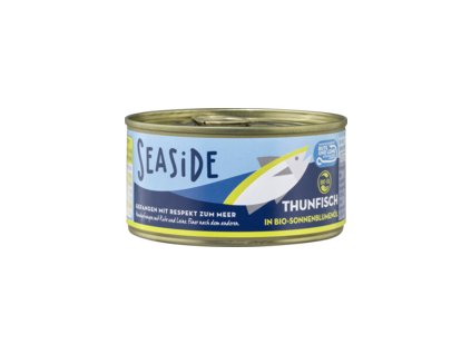 Tuńczyk SeaSide w oleju słonecznikowym BIO 185 g