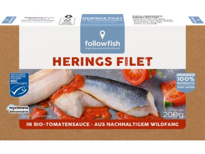 Followfish Heringsfilet in Tomatensauce 200 g msc