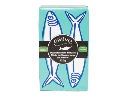 36450 fish4ever makrelove filety 125 g