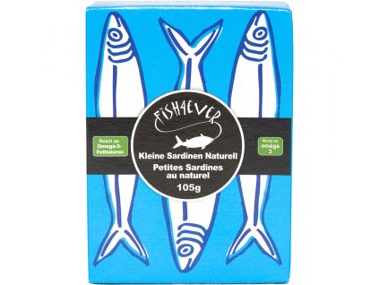 Fish4Ever Kleine Sardinen 105 g