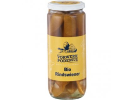 Vorwerk Podemus Beef Sausages 550g organic