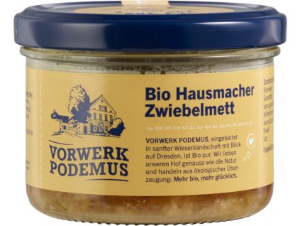 Vorwerk Podemus Domáca cibuľová paštéta 170 g bio