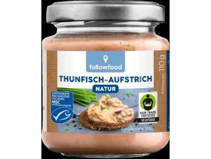 Followfood Tuna cream natural 110 g msc