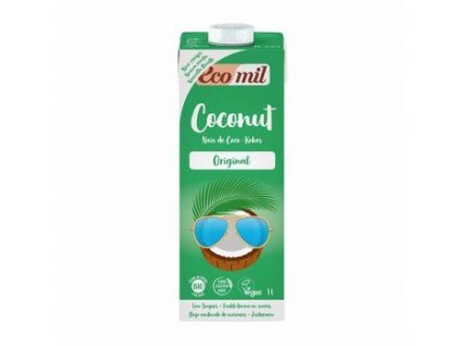 Ecomil Kokosový nápoj s agávovým sirupem 1l bio