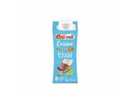 Ecomil kokosowy krem tajski 200ml organiczny