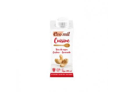Ecomil Cashew cream alternative 200ml organic