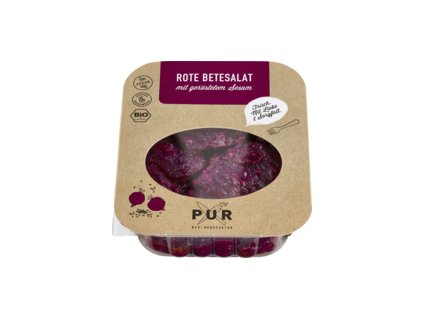 PUR Biomanufaktúra Šalát z červenej repy so sezamom 200g bio
