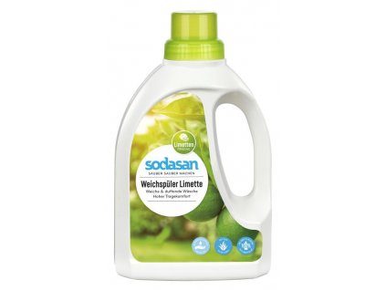 Sodasan fabric softener lime 750ml eco