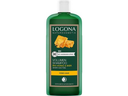Logona Shampoo for volume beer and honey 500ml eco