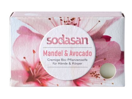33246 sodasan mydlo mandle a avokado 100g eco