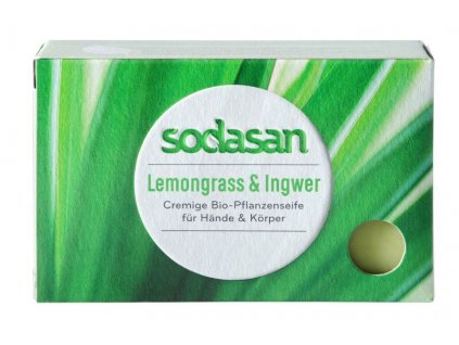 Sodasan Soap lemongrass and ginger 100g eco