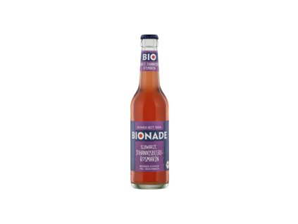 Bionade Lemonade blackcurrant and rosemary 330 ml organic