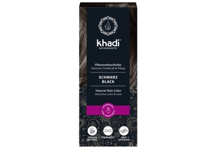 34449 khadi cerna barva na vlasy 100 g eco