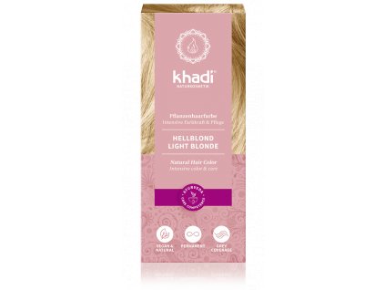 Culoarea părului blond deschis Khadi 100g eco