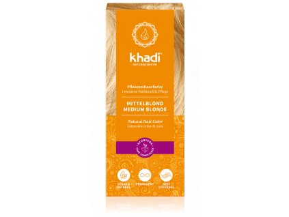 Khadi Mittelblond Haarfarbe 100g Öko