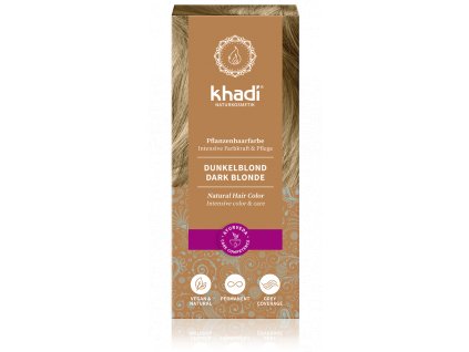 Khadi Dark blonde hair dye 100g eco