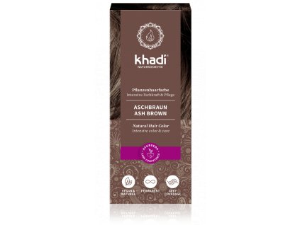 Khadi Ash Brown hajfesték 100g eco