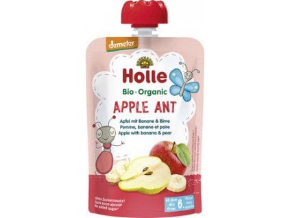 Holle Hangyapüré alma, banán, körte 100g bio