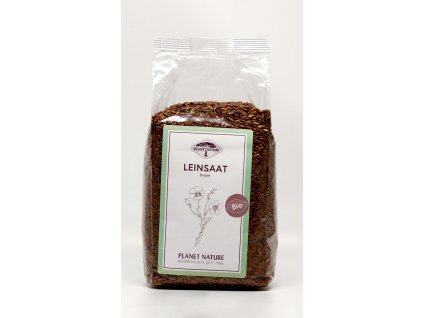 Planet Nature Ľan hnedý 400g bio
