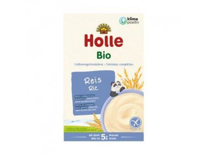 Holle Celozrnná rýžová kaše 250g bio
