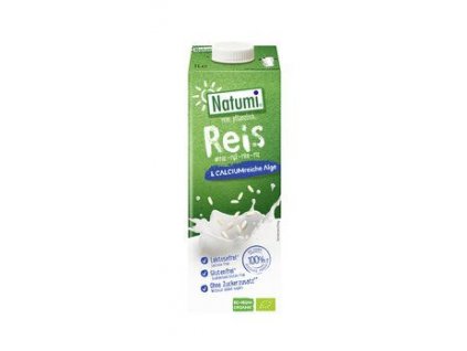 Natumi Rice drink with calcium and seaweed 1l organic