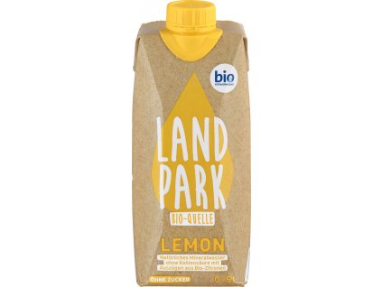 Landpark Minerálna voda citrón 500 ml bio bio