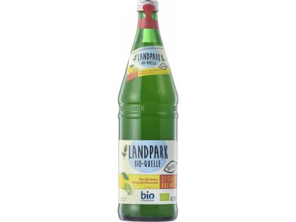 Landpark Minerální voda citrón a bezový květ 750ml bio