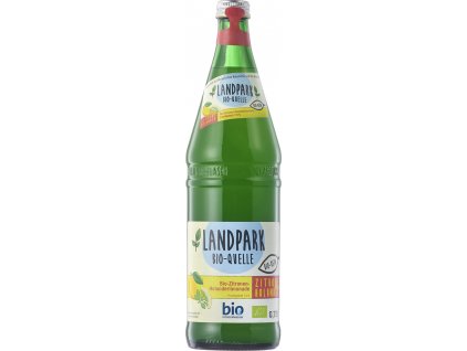 Landpark Mineralwasser Zitrone und Holunderblüte 750 ml bio