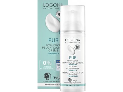 Logona Zklidňující hydratační krém s probiotiky 50ml eco