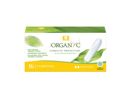 Organyc Tampons REGULAR 16 pcs eco