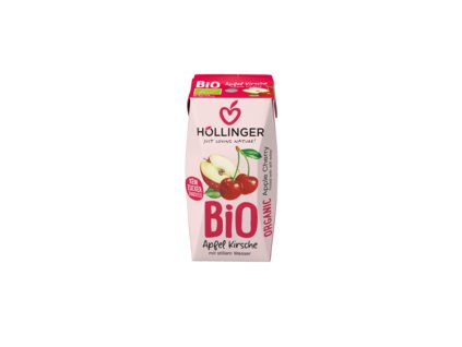 D Höllinger Jablčno višňový džús 200 ml bio