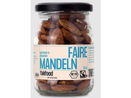 Fairfood Pörkölt sózott mandula 145g bio