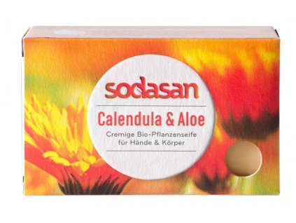 Sodasan Mydlo nechtík a aloe vera 100g eco