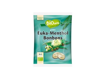 Biodeta Eukalyptovo mätové cukríky 75g bio