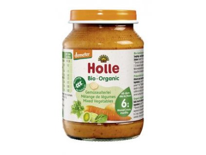 Holle Příkrm zelenina mix 190g bio